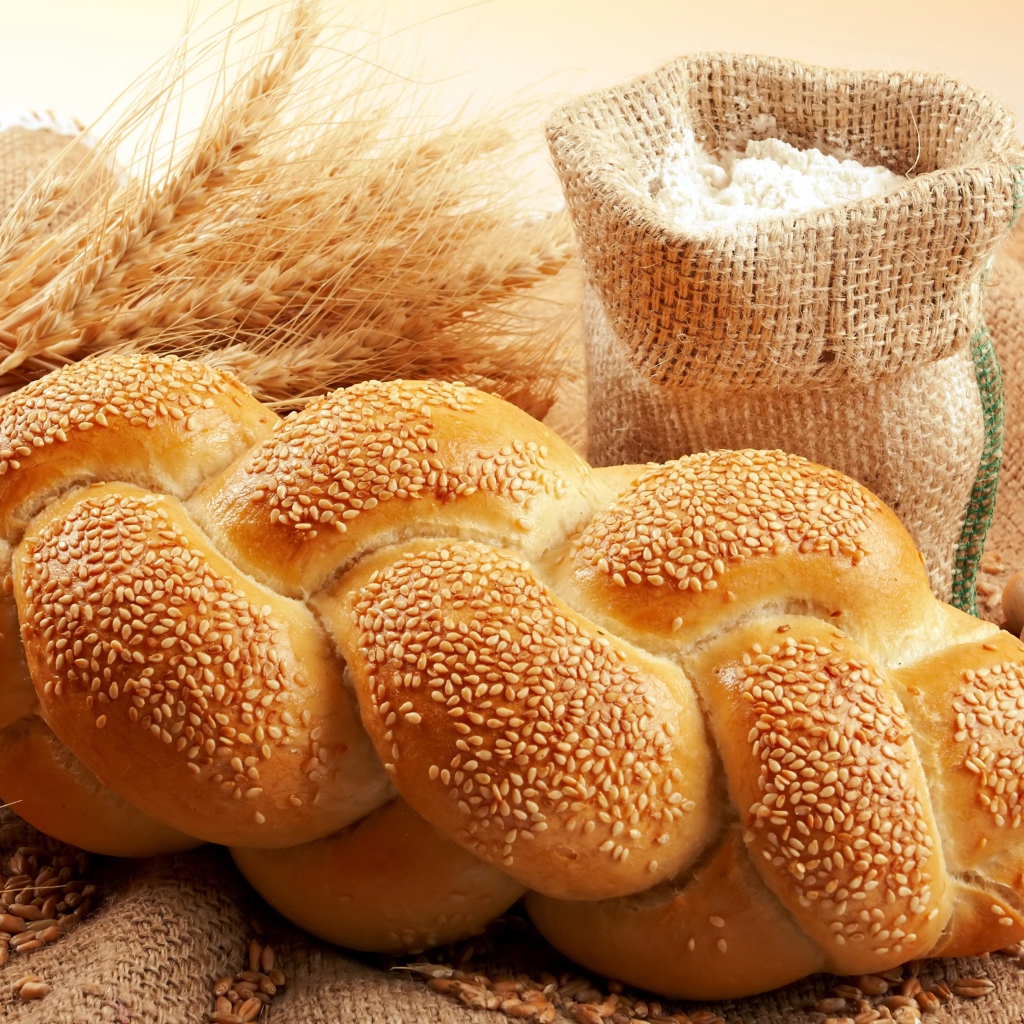 Хлеб с кунжутом