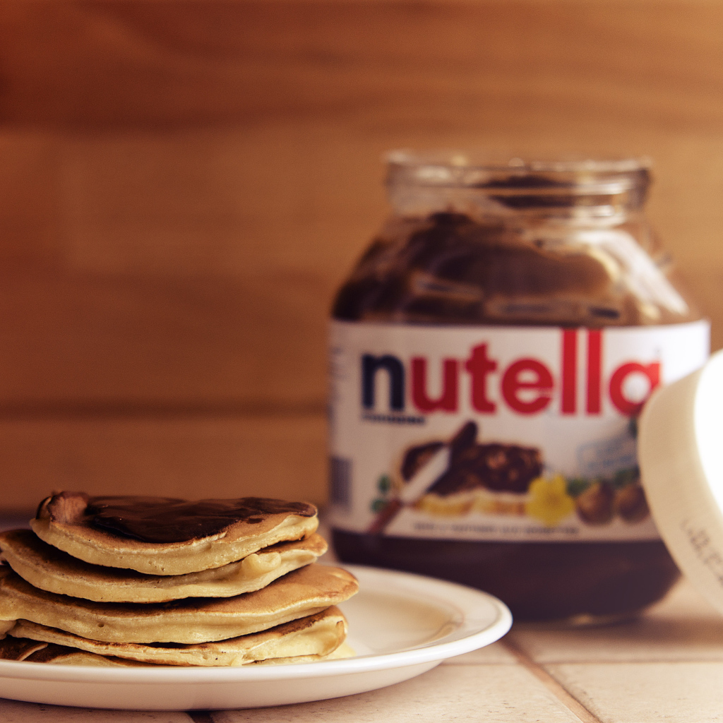 Блины с нутеллой