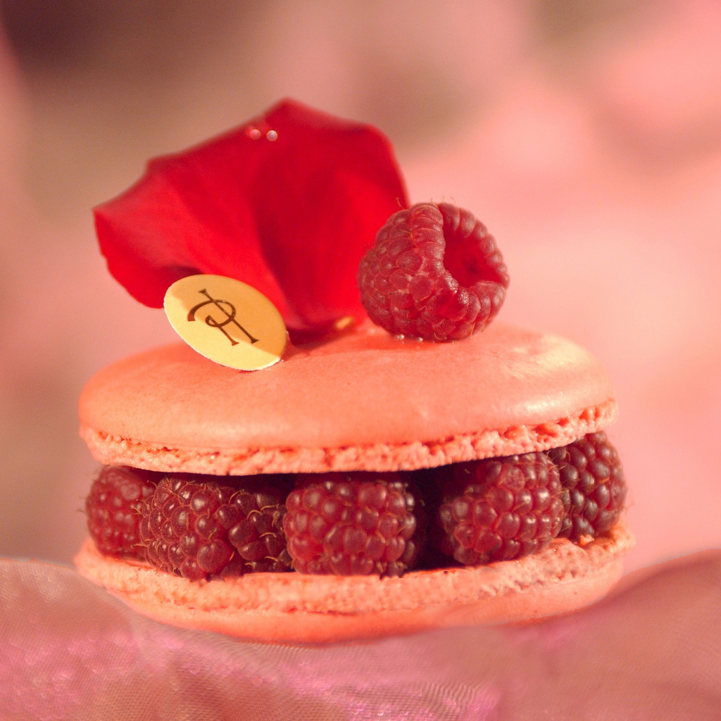 Печенье с малиной