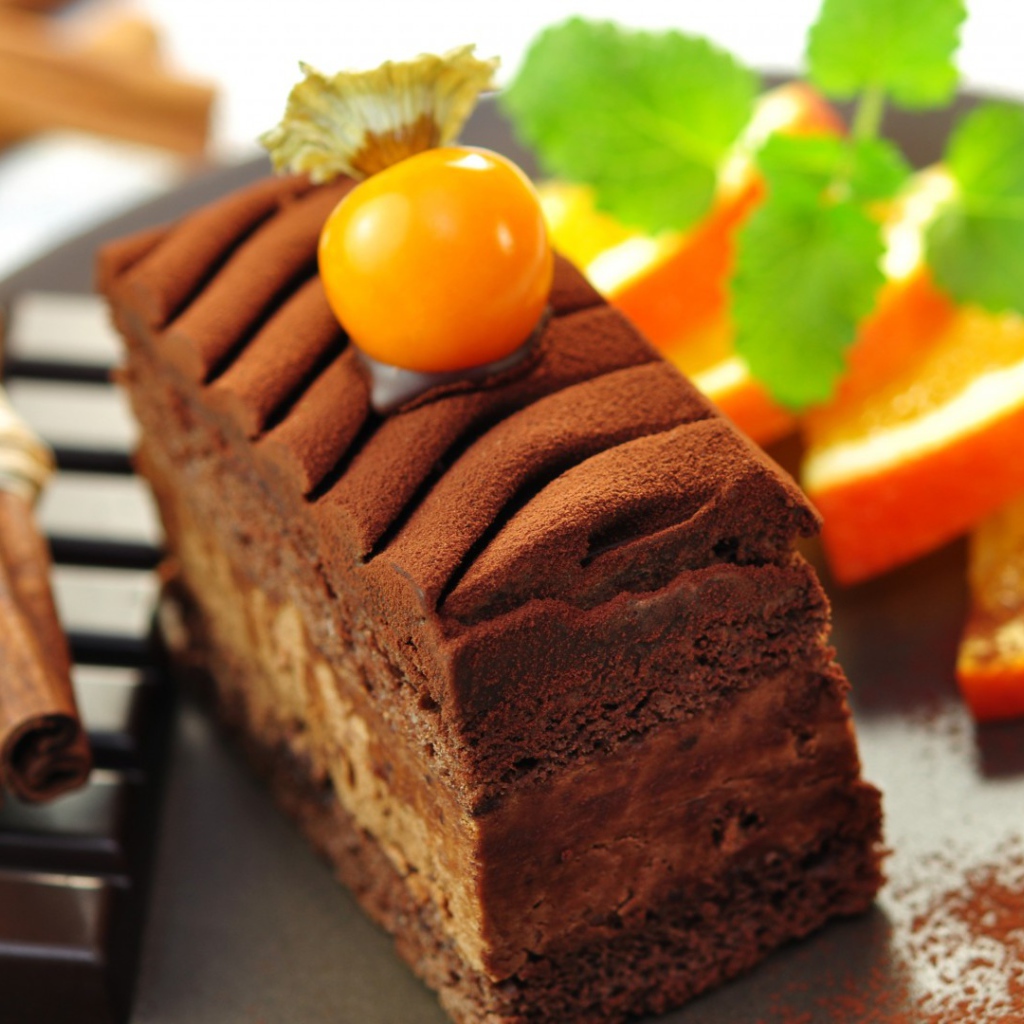 Торт с ванилью