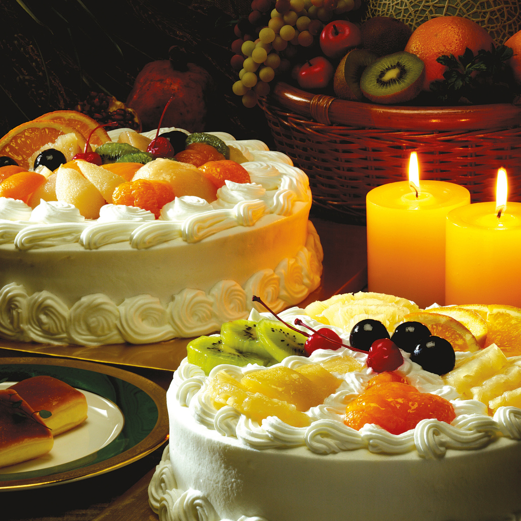 Торты и свечи