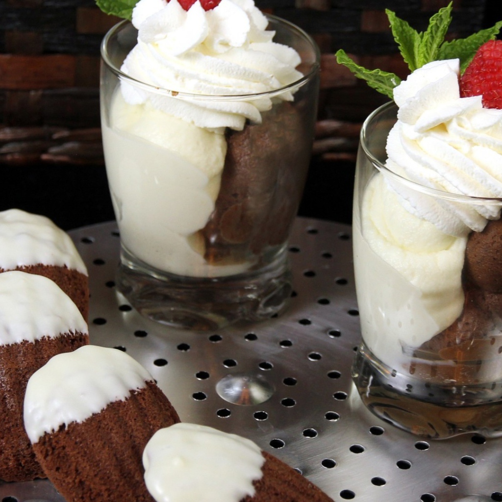 Шоколадное мороженное