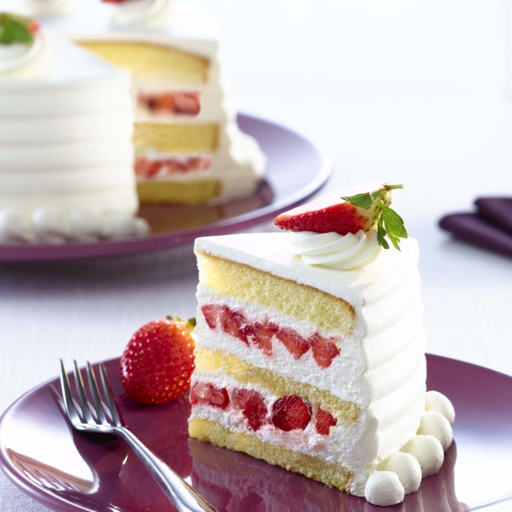 Клубничный торт