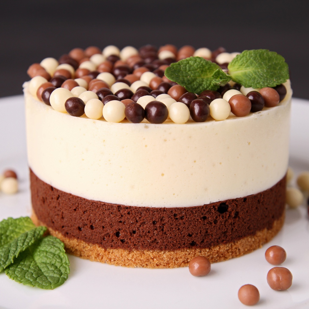 Трехслойный торт