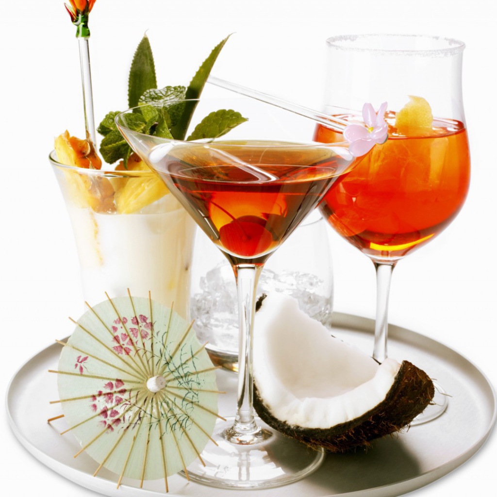 Тропические коктейли