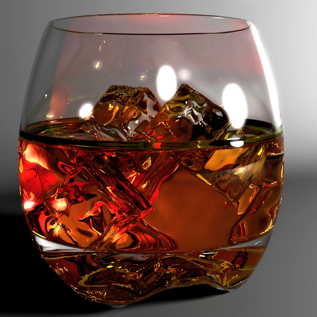 Виски со льдом