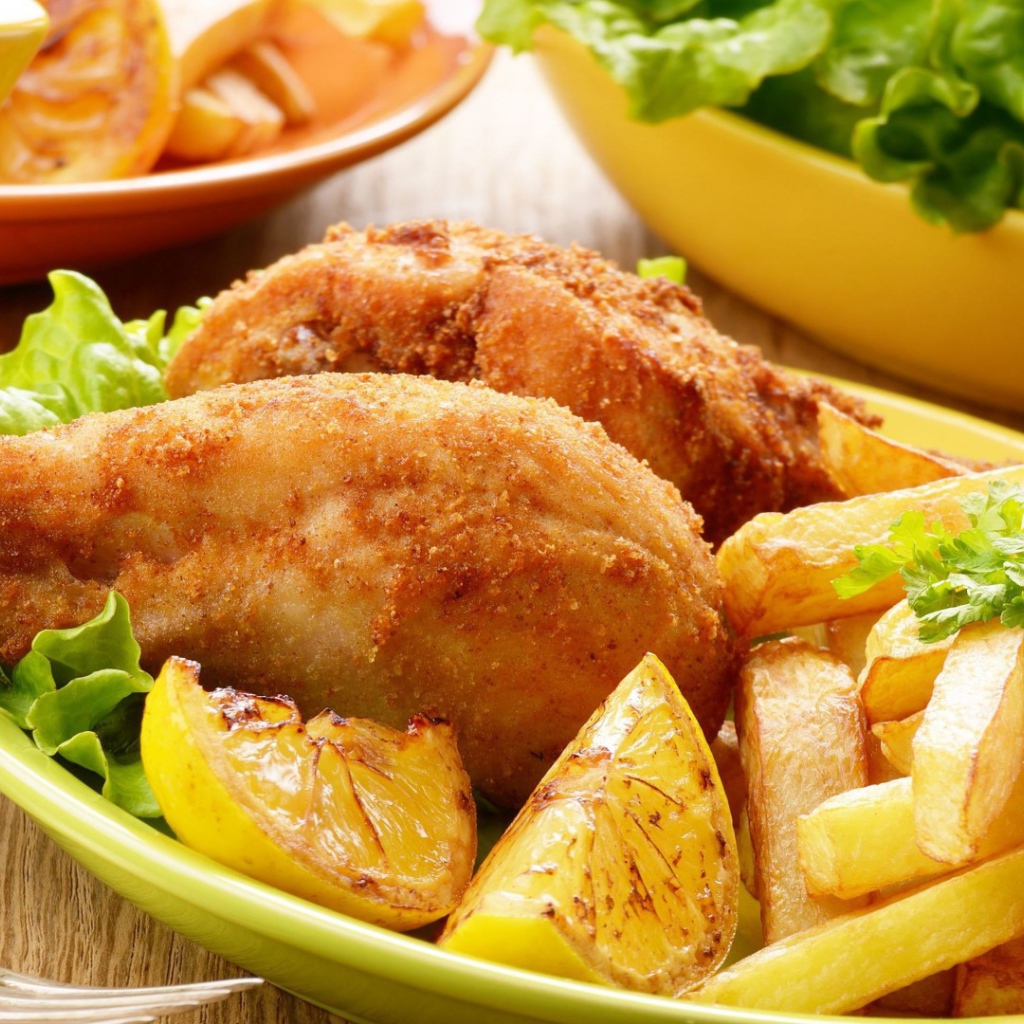 Курочка с картошкой