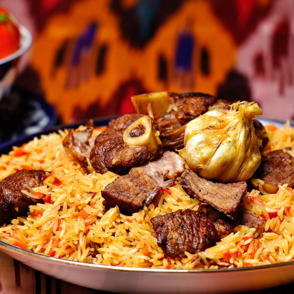 Узбекское блюдо плов