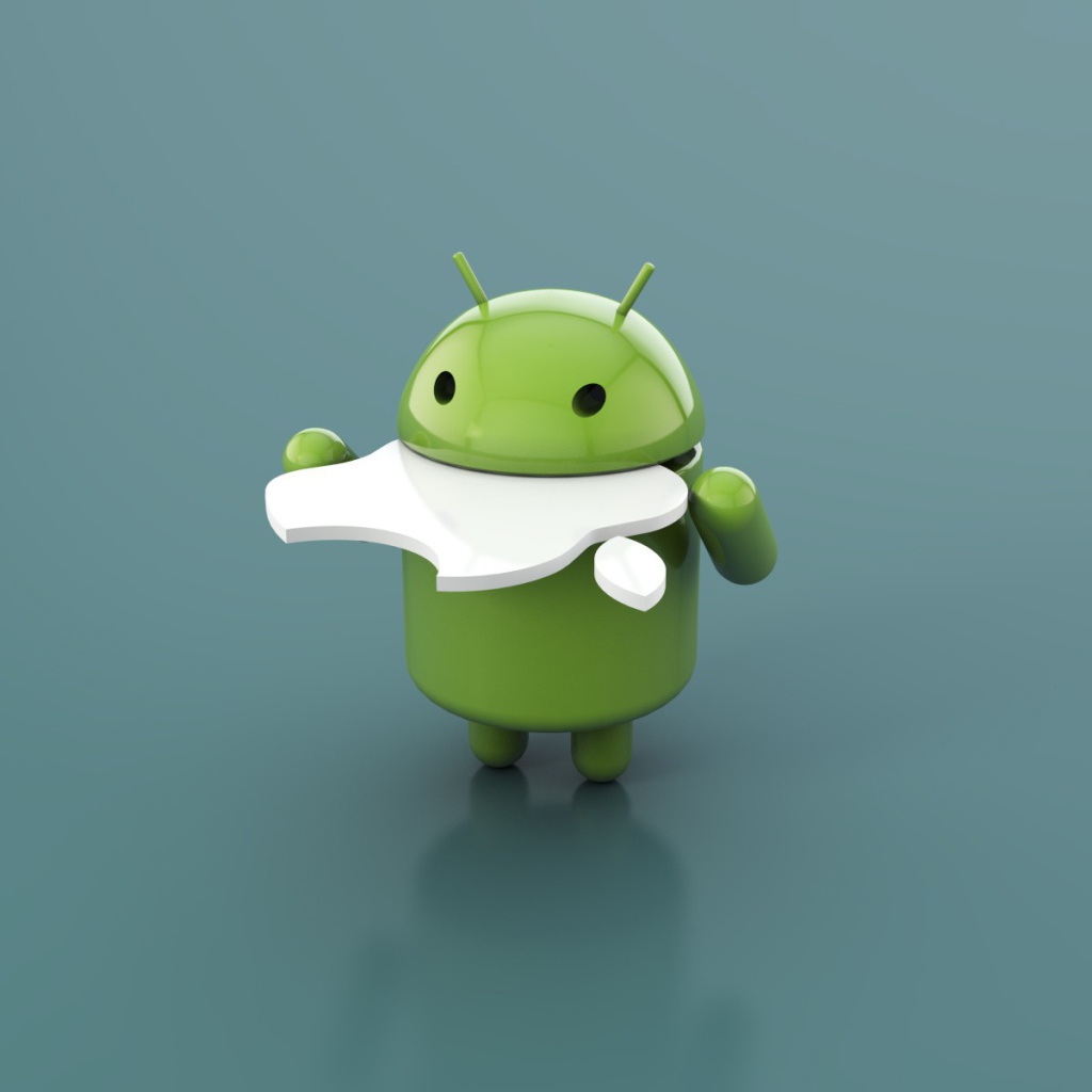 Андроид ест Эппл