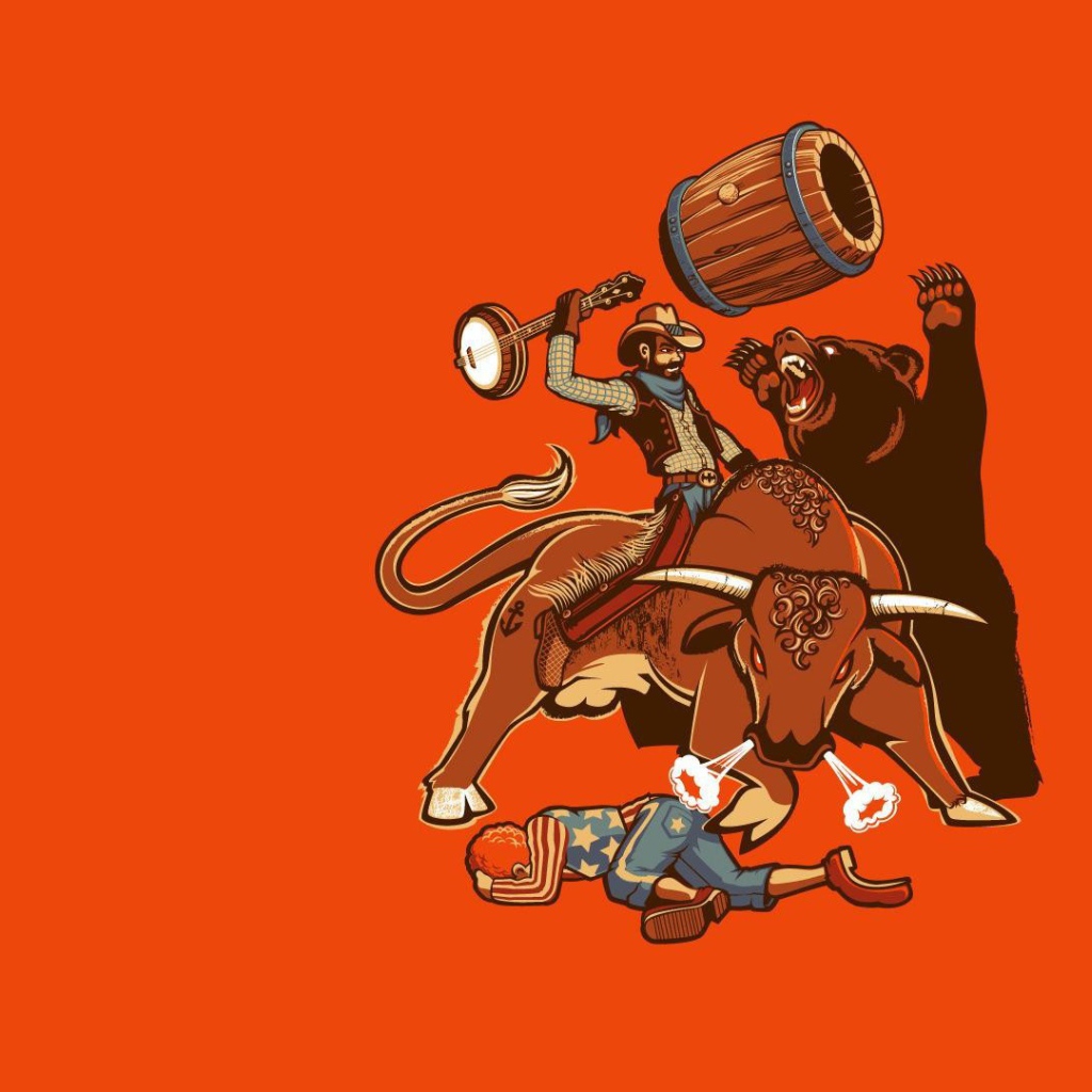 Родео с медведем