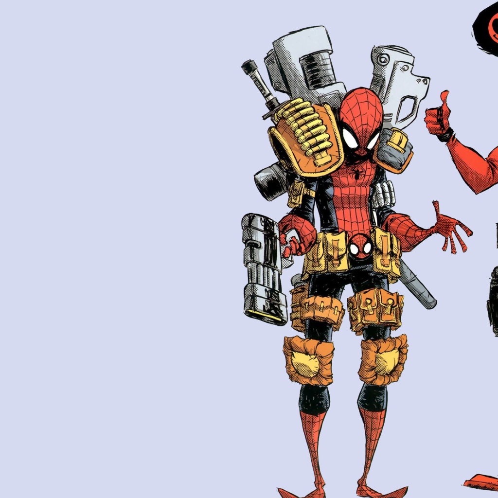 Супер герои вооружились