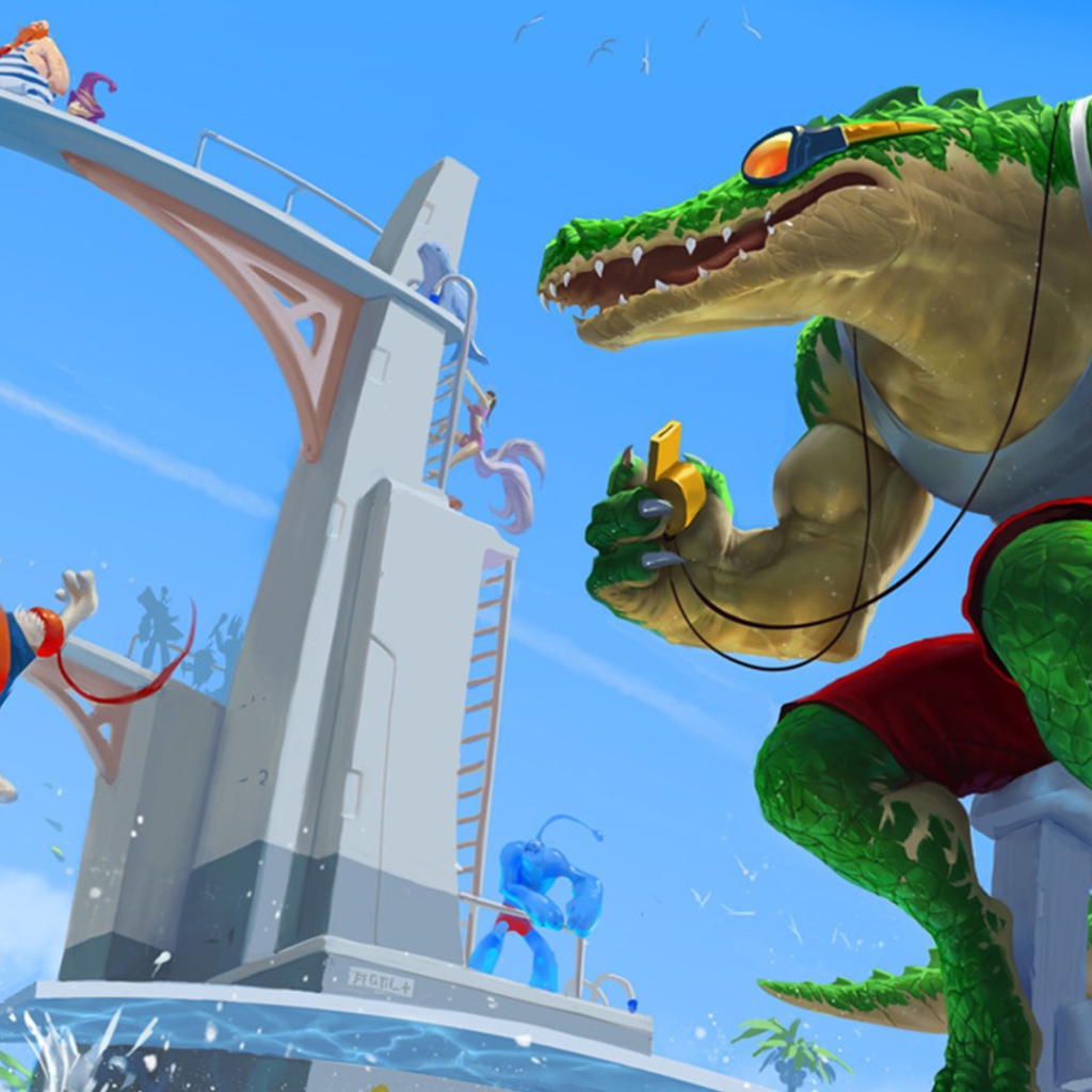 Крокодил спасатель