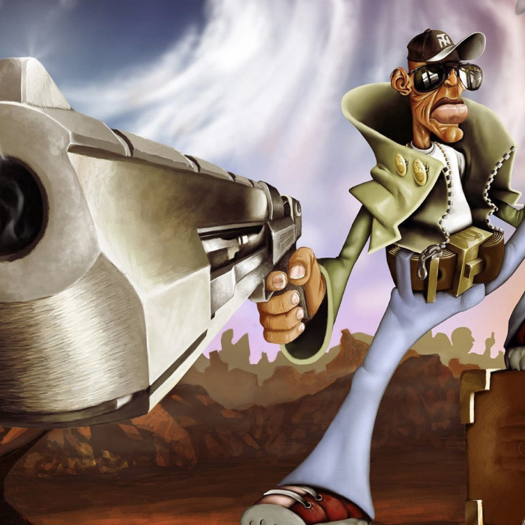 Гангстер с пистолетом