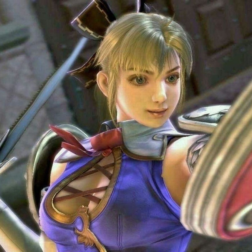 Боевая девушка из игры