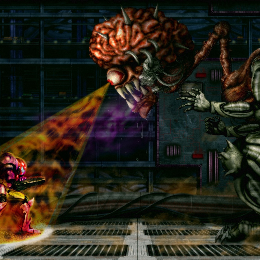 Монстр с острыми зубами