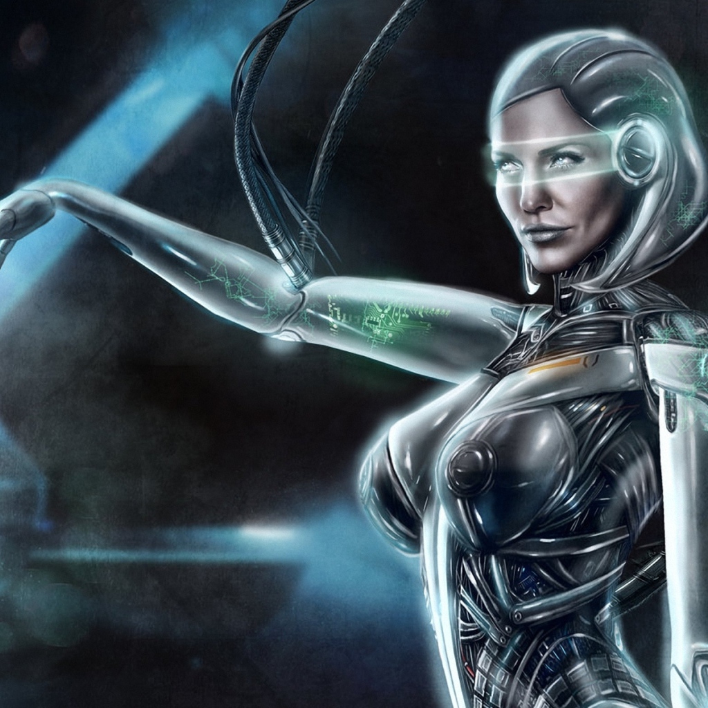 Робот с проводами