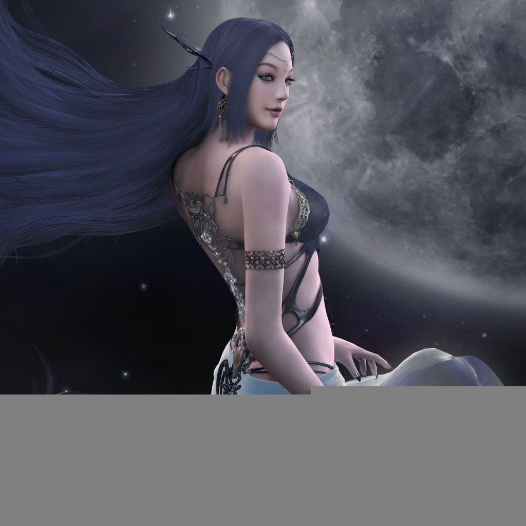 Девушка из видео игры