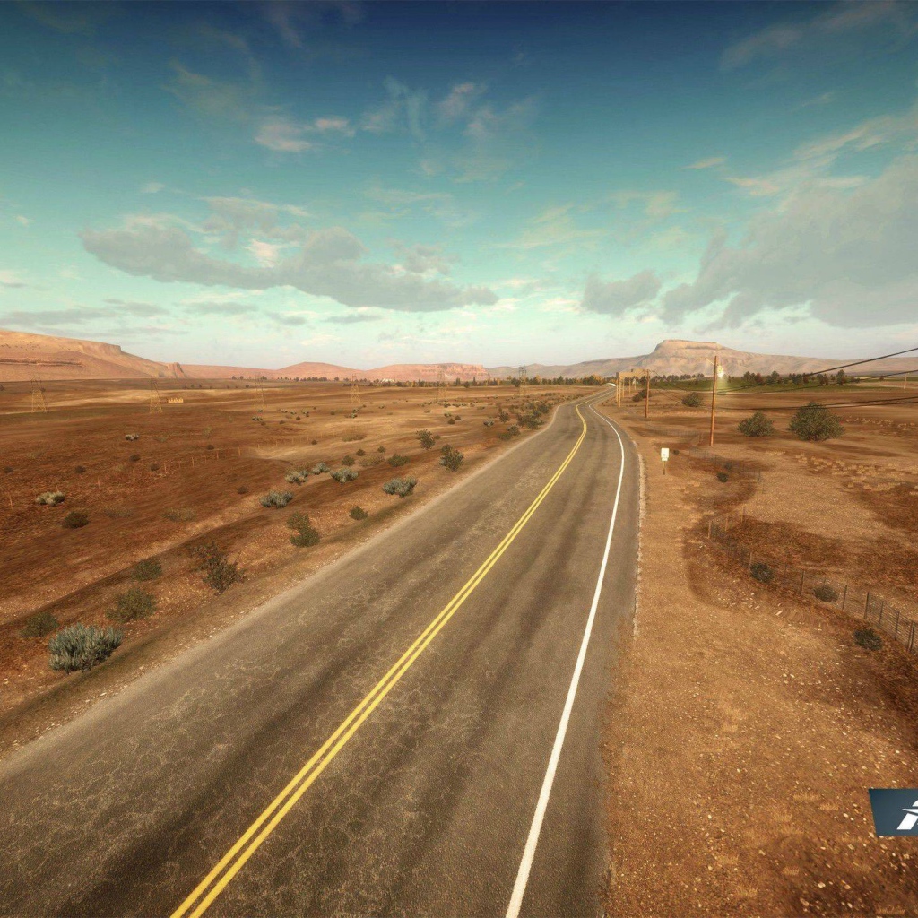 Пейзаж из видео игры