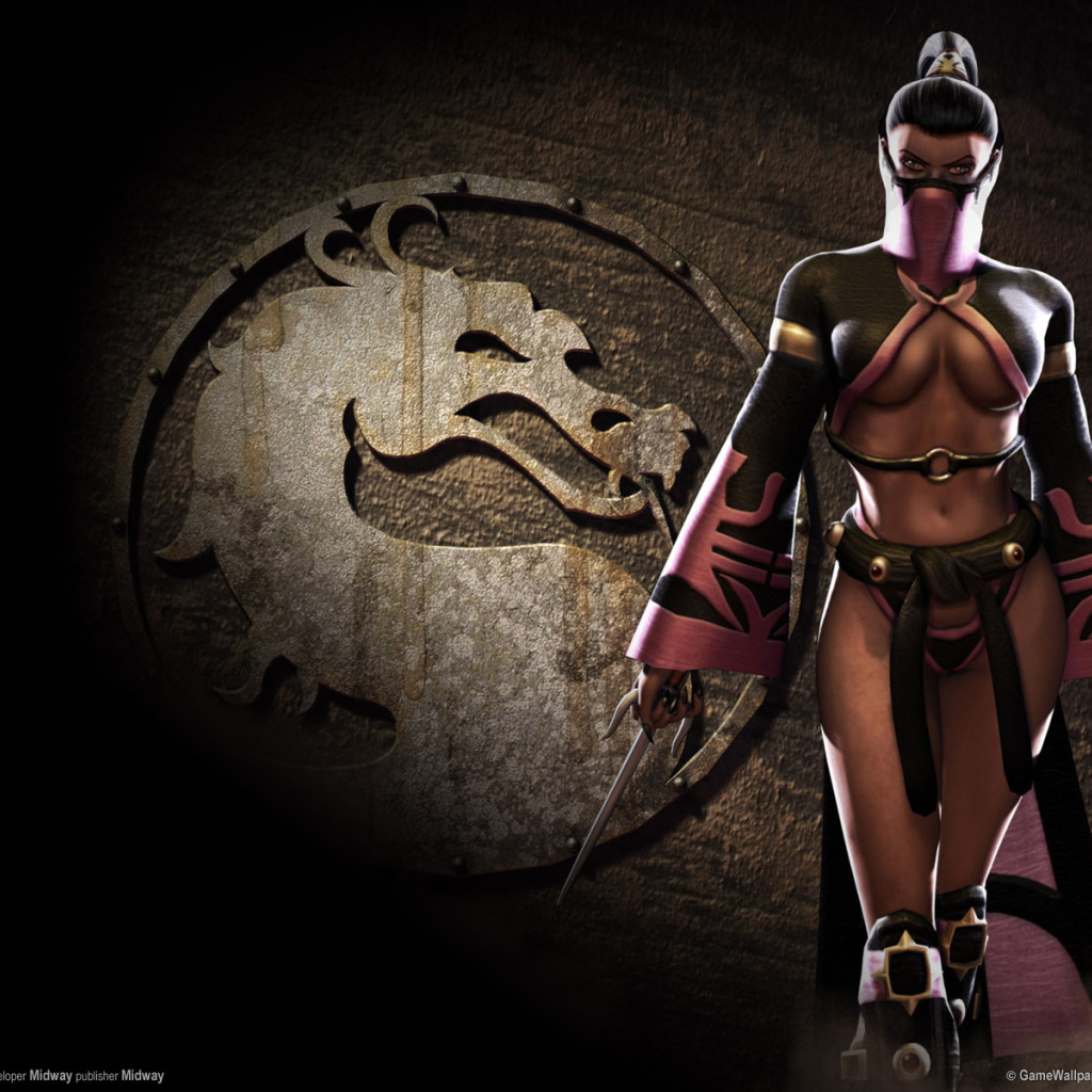 Логотип видео игры Мортал Комбат