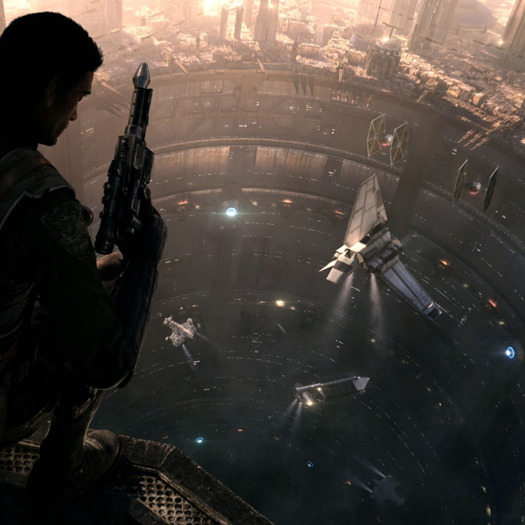 Наемник из игры Звездные войны