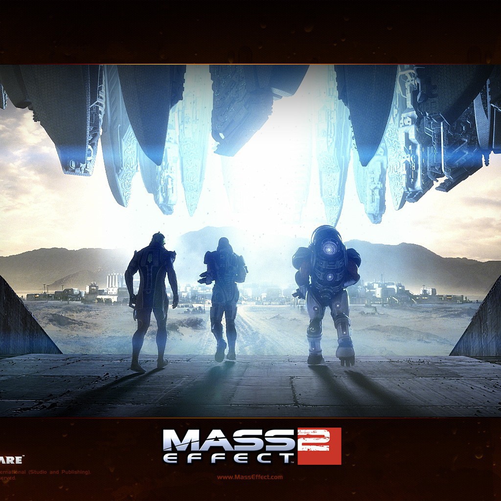 Воины выходят из космического корабля