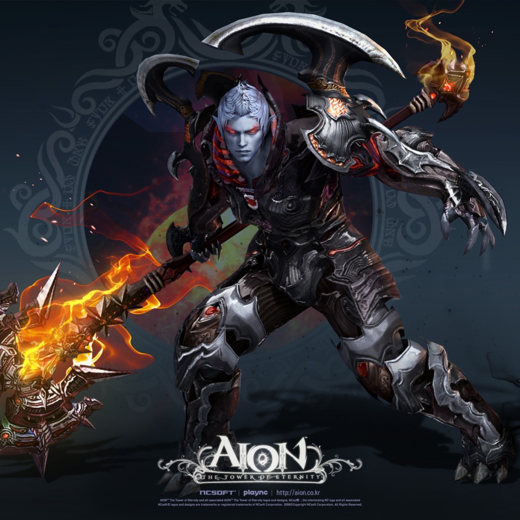 Видео игра Айон воин с оружием