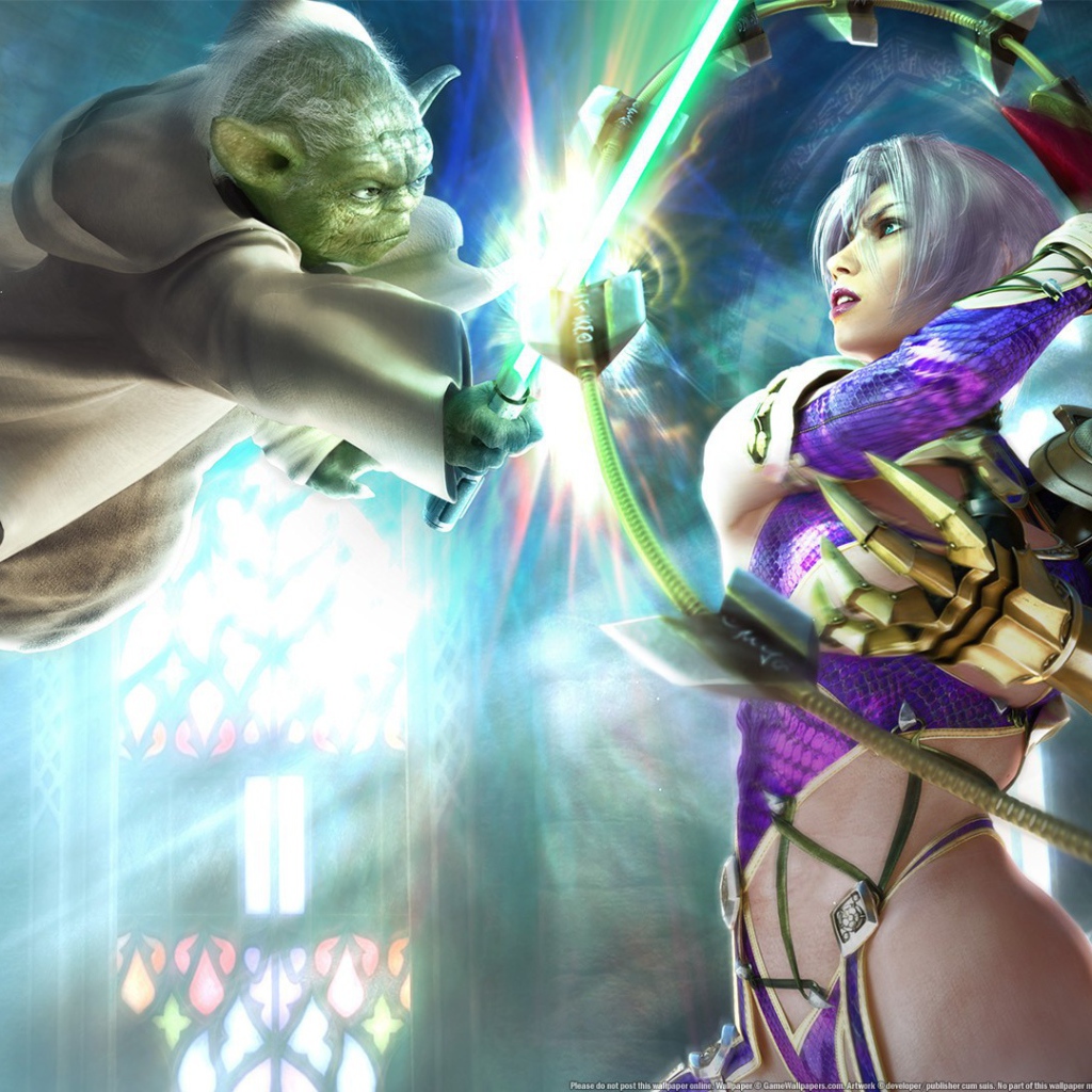 Видео игра Ivy Valentine Soul Calibur Yoda