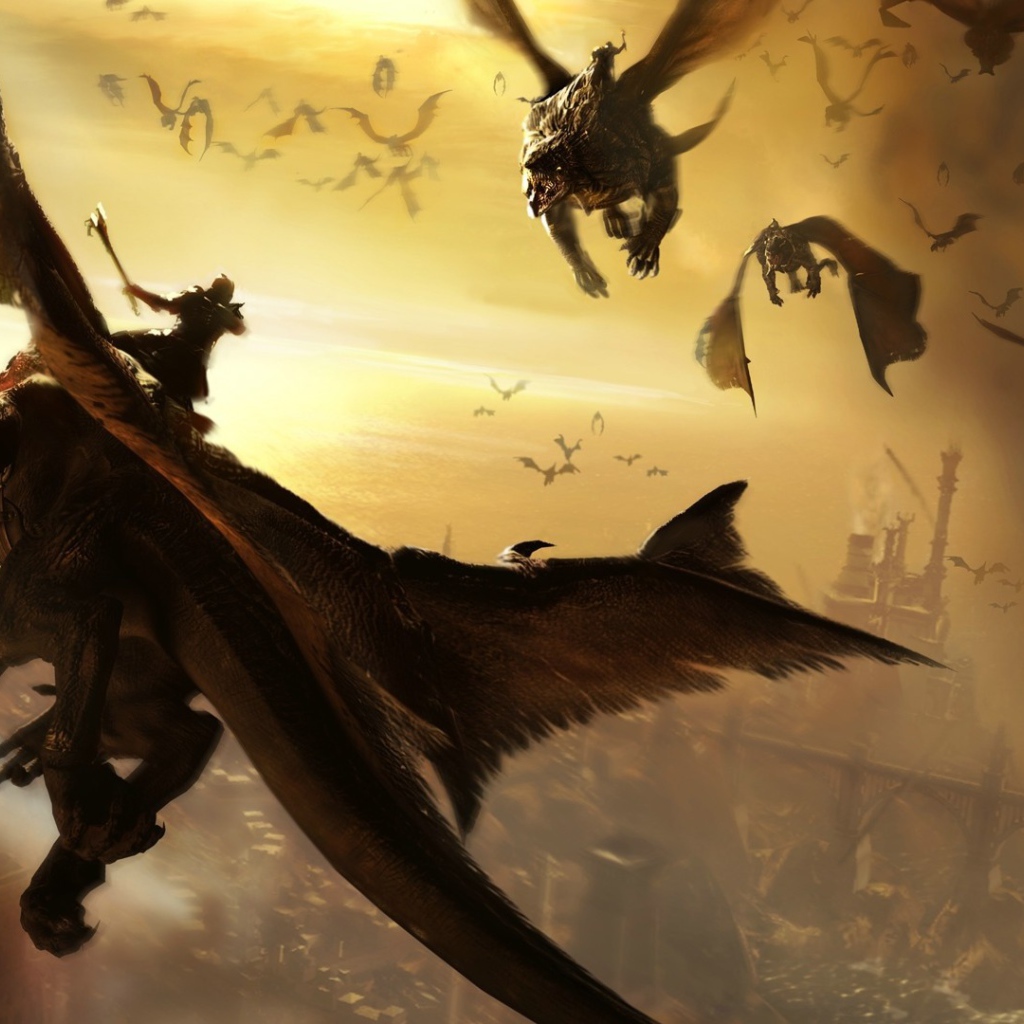 Воины на драконах