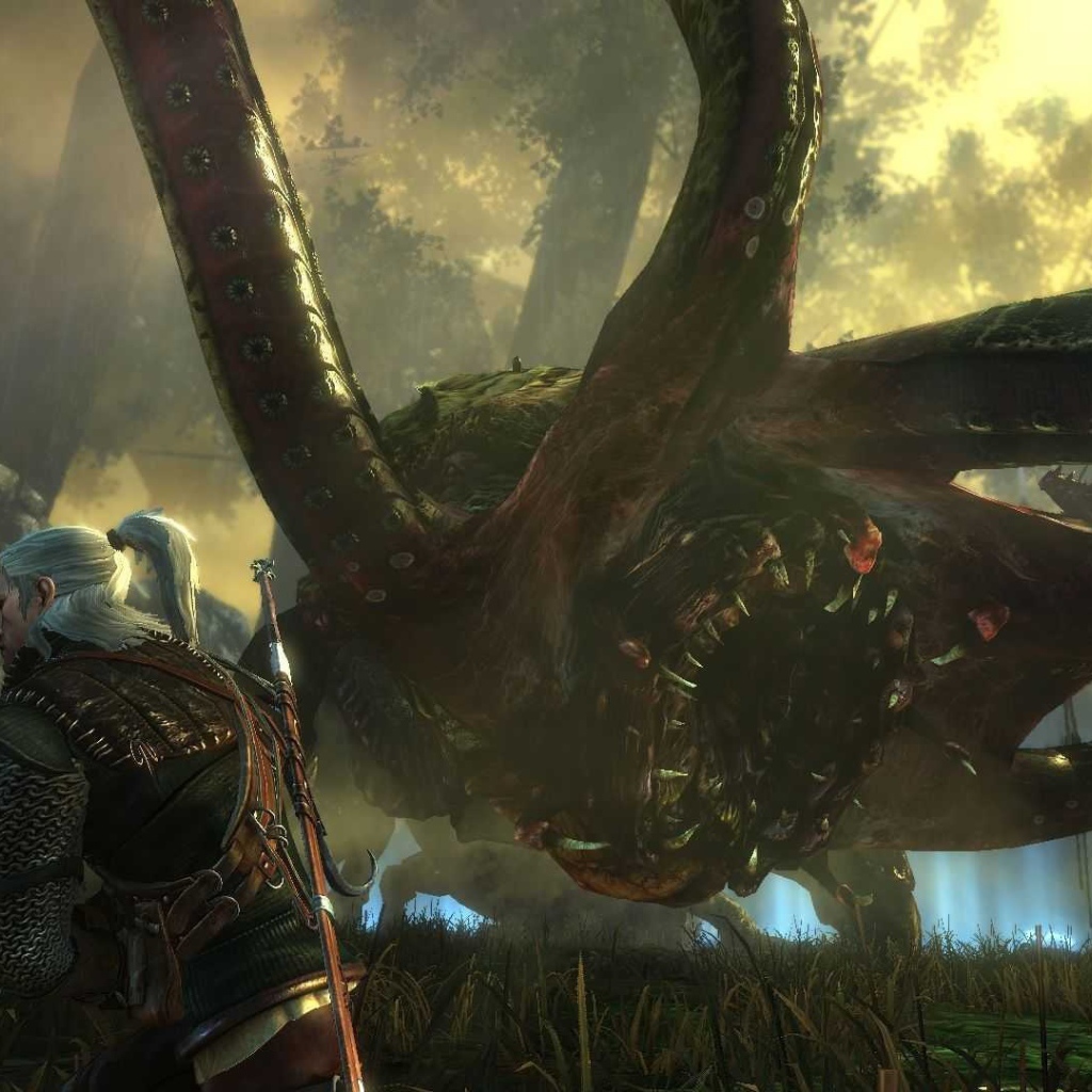 Лесной зверь в игре Ведьмак