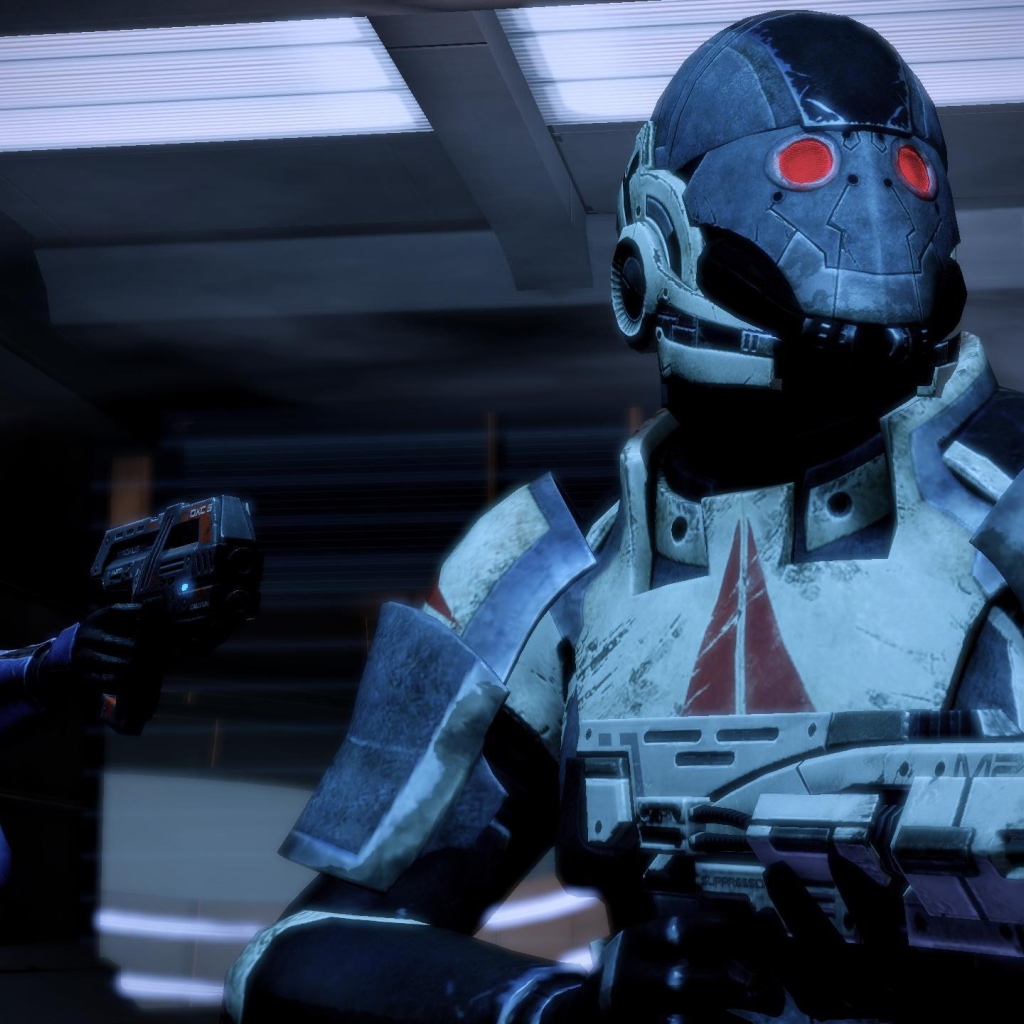 Роботы из игры Mass Effect 2