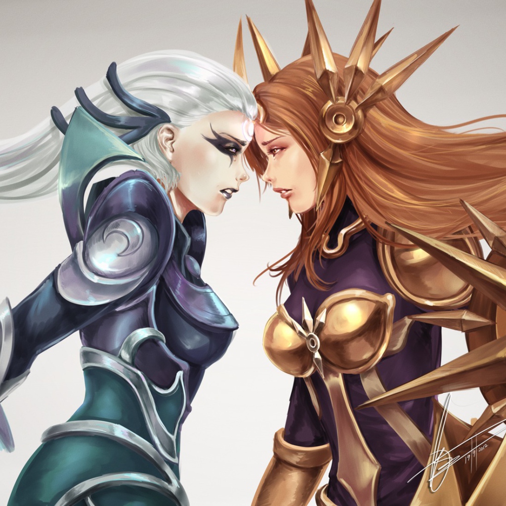 Диана и Леона в игре