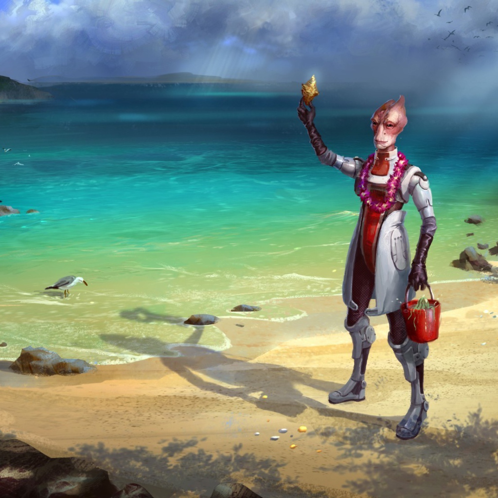 Фанарт из игры Масс эффект