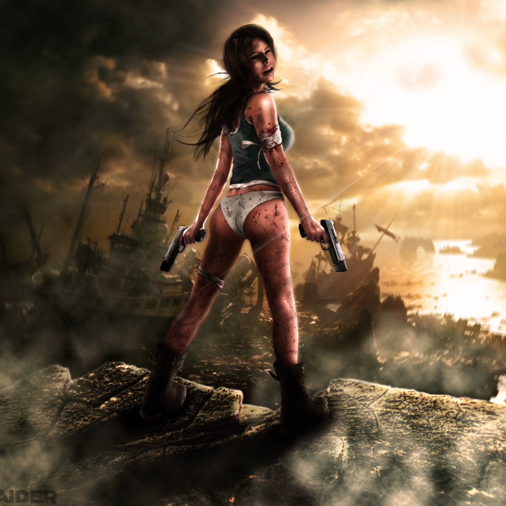 Лара крофт в игре