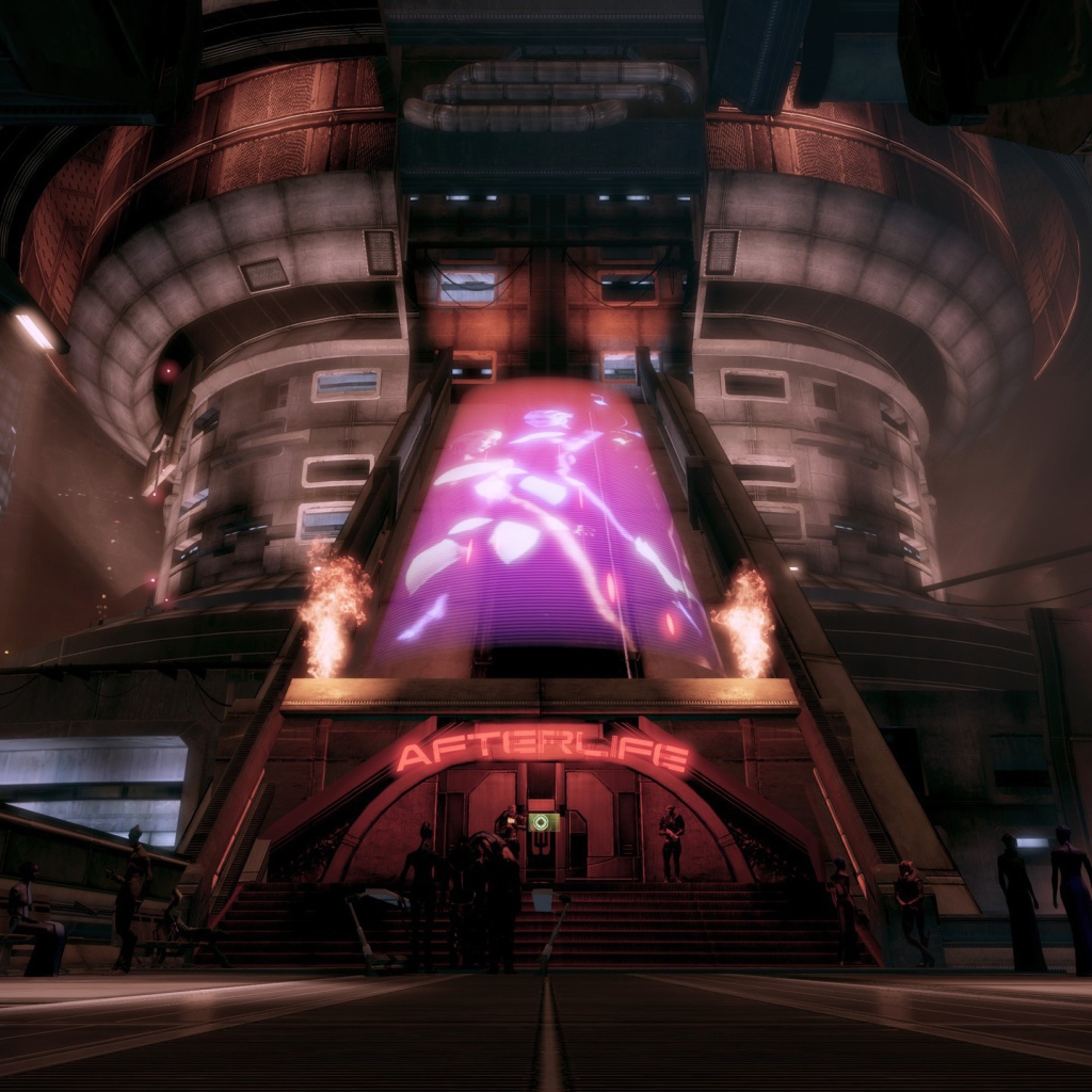 Здание из Mass Effect 2