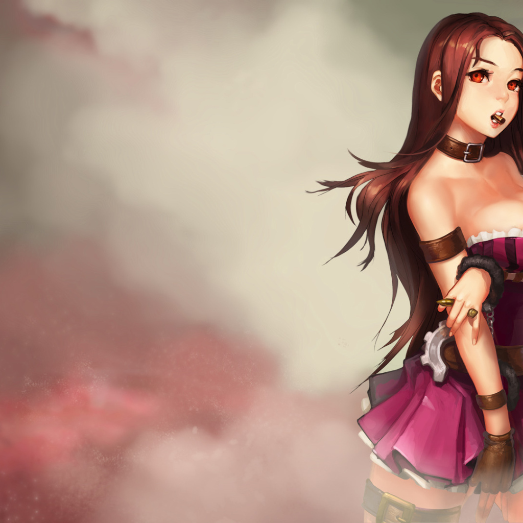 Девушка из видео игры