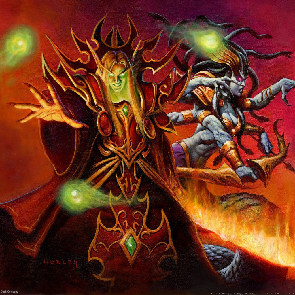 Колдун из видео игры