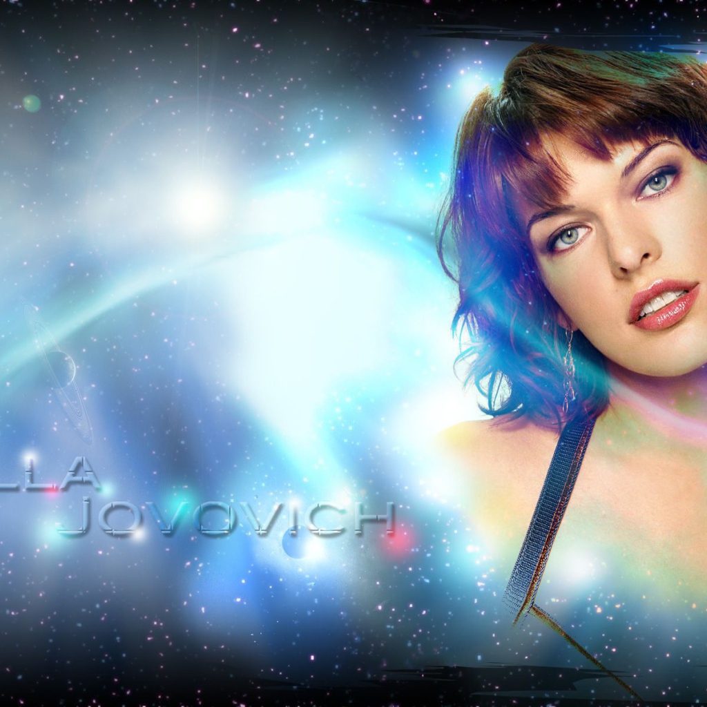 Красивая Милла Йовович