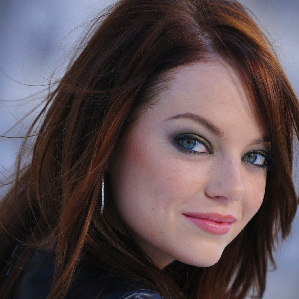 Красивая Эмма Стоун