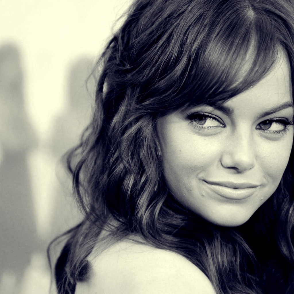 Красивая модель Эмма Стоун