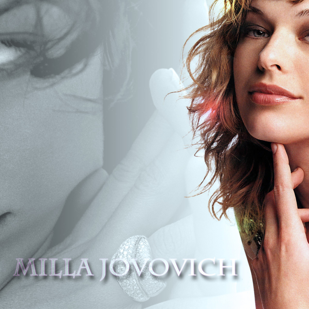 Известная актриса Милла Йовович