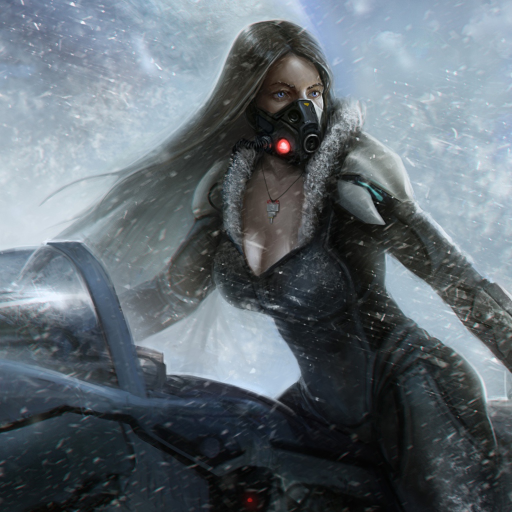 Снежная девушка с затерянной планеты