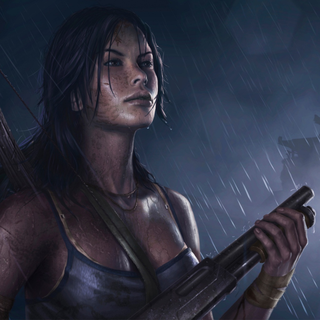 Томб Райдер искусство возрождения