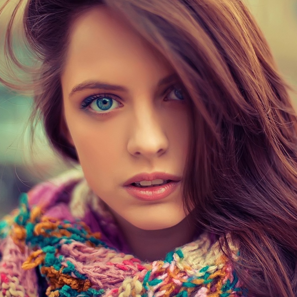 Голубоглазая девушка