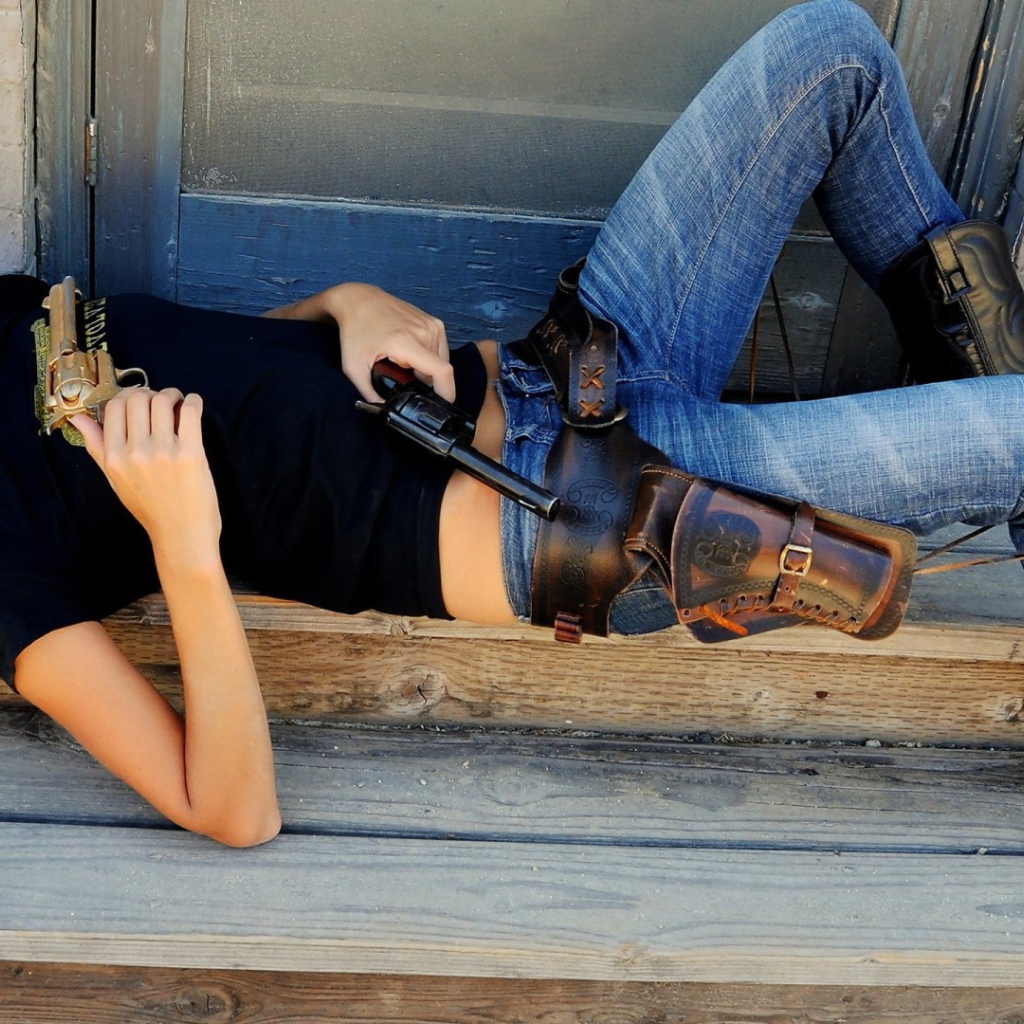 Девушка ковбой