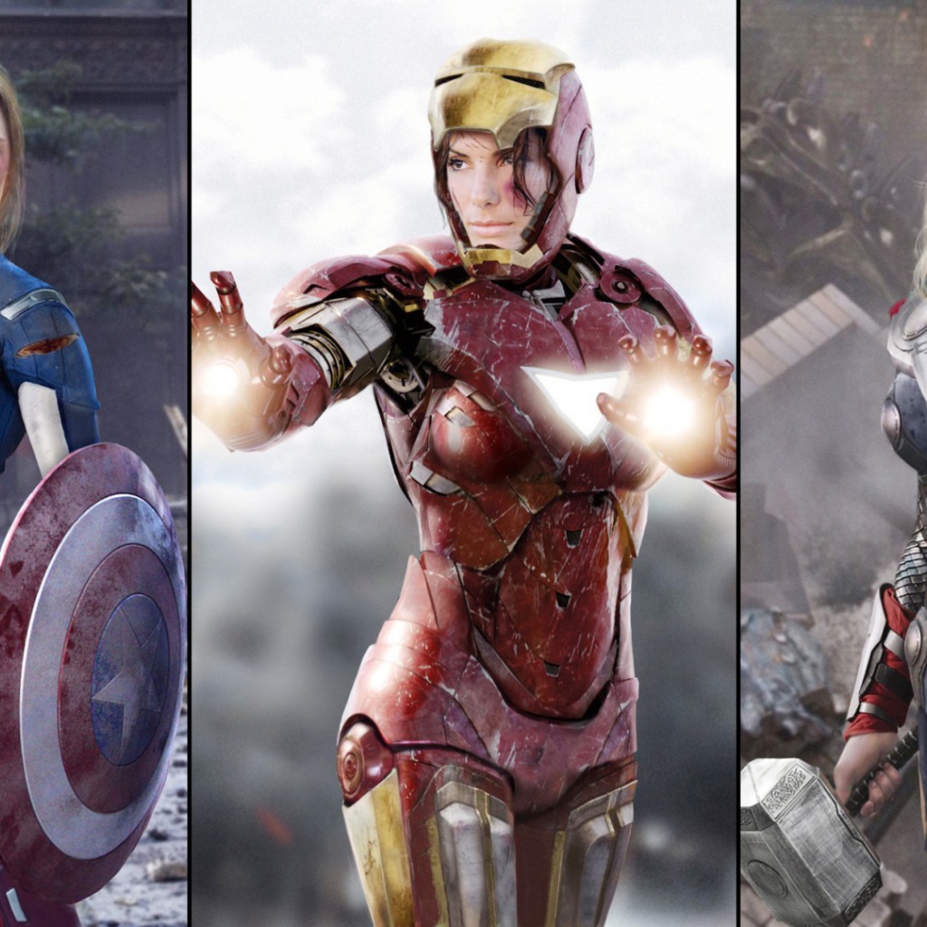 Девушки супергерои