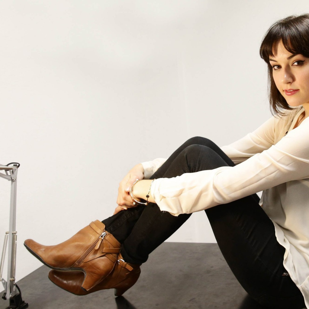 Саша Грей на съемках