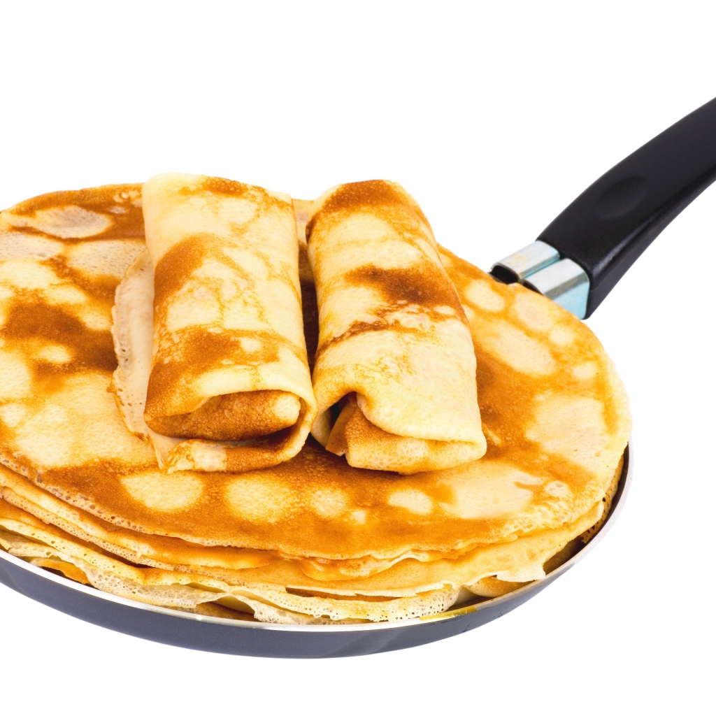 Сковорода блинов на Масленицу