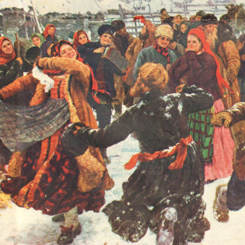 Хоровод на Масленицу