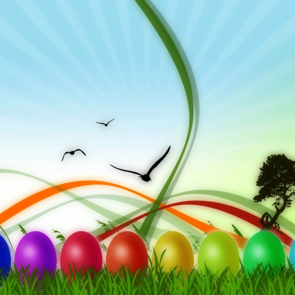 Пасхальный рисунок на Пасху