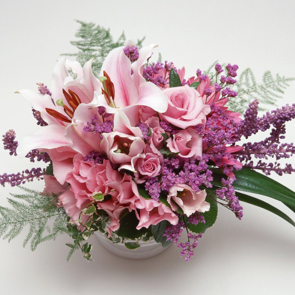 Цветочная ваза на 8 марта